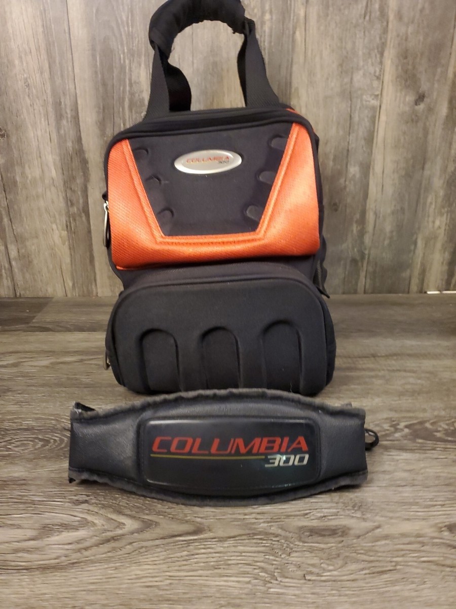 Columbia 300 bowling Bag Single Ball 3 External Pockets Black