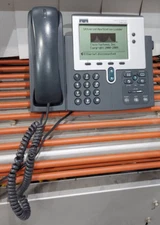 Cisco CP-7940G Unified VoIP IP Phone w/Speakerphone & Handset NO ADAPTER