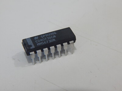 NAT CD4073BCN Logic Circuit 3 3-Input AND CMOS 14 Pin DIP IC USA FAST SHIPPING