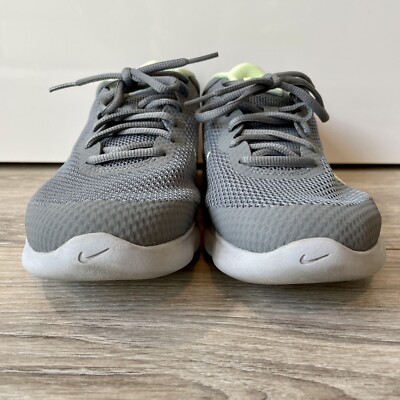 nike grey athletic shoes