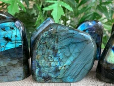 Polished Labradorite Freeform, High Flash Free Display Specimens, Pick a Weight