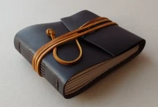 Handmade Leather Blank Journal Diary with Genuine Leather Cover