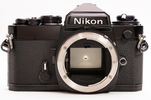 Nikon FE schwarzes Gehäuse analoge Spiegelreflexkamera 35 mm Gehäuse aus Japan #a058 - Bild 2 von 15