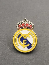 Real Madrid National Soccer Team Logo Enamel Lapel Pin, FREE SHIPPING!