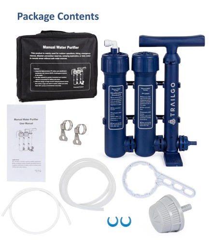 Pro Water Purifier Water Purification System for Survival - High-Volume Hand ... - Picture 5 of 6