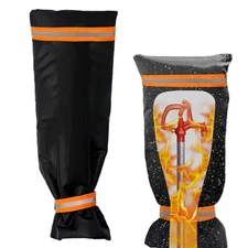 2x Outdoor Faucet Covers Winter Hose Protector Spout Cover Waterproof Insulation