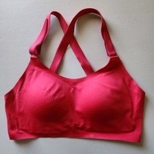 Shefit Low Impact Luxe Sports Bra Pink Adjustable Straps DL8123-1XL Size 1Luxe