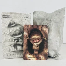 POP MART x Hirono Reshape Series Confirmed Figure Dolls Toys - Woodcarving