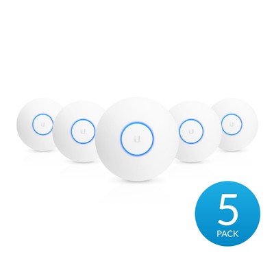Ubiquiti UAP-nanoHD-5 UniFi HD 802.11ac Wave 2 Enterprise Wi-Fi AP 5-pack