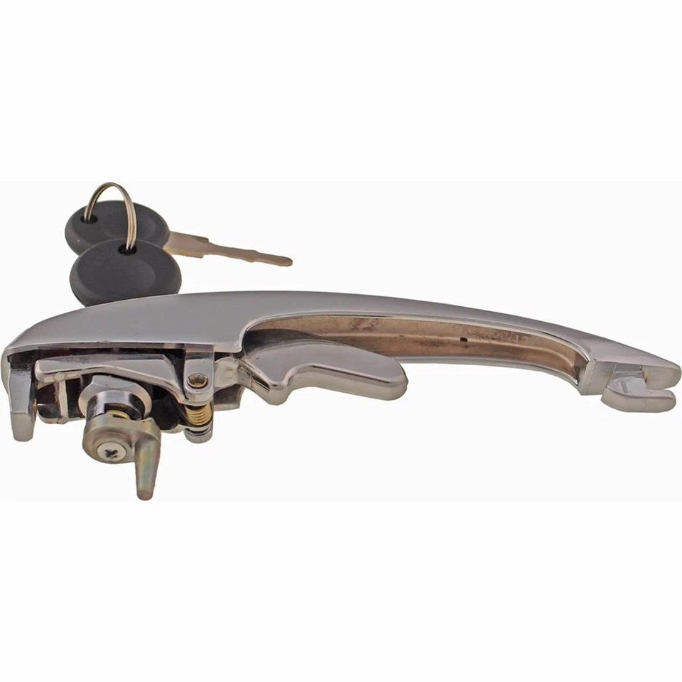 Manija de puerta exterior delantera Dorman 2 piezas para Volkswagen Beetle 1950 1951 1952 1953 Foto 4 de 4