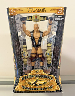 Mattel WWE Defining Moments Stone Cold Steve Austin 6'' Action Figure-N 14