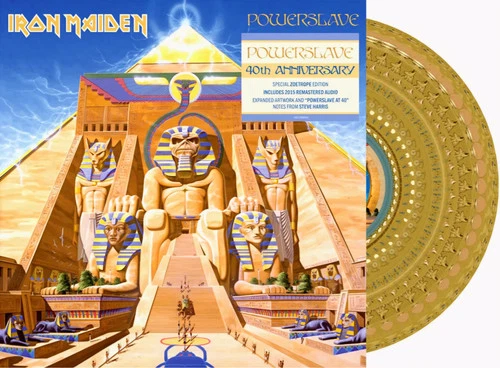 Iron Maiden Powerslave 40th Anniversary Zoetrope  Exclusive NEW  In SHRINK