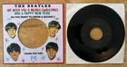 45 SP THE BEATLES WE WISH YOU A MERRY CHRISTMAS VEE-JAY 587 OVAL LABEL