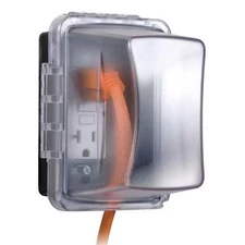 Taymac 1 -Gang Horizontal or Vertical Weatherproof Cover, ,Polycarbonate MM710C