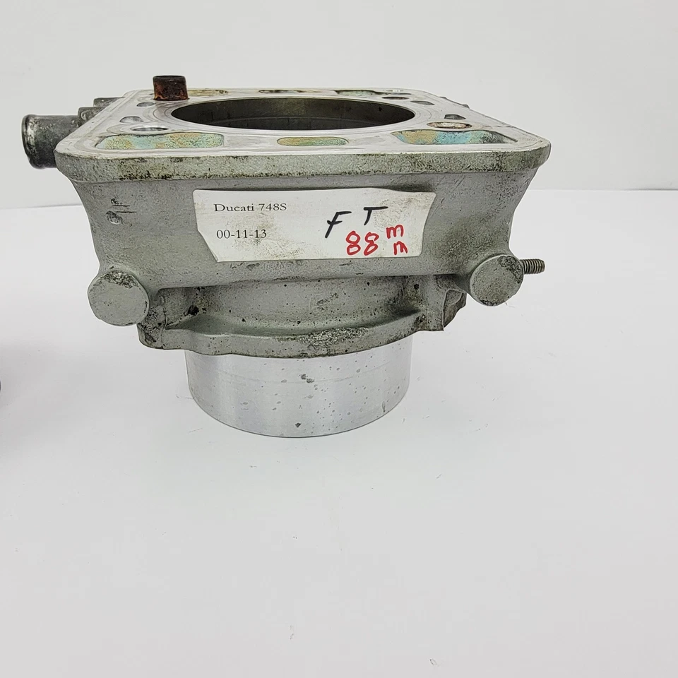 Motor jarra barril cilindro Ducati 748 88 mm Ducati 748 748S 748SPS Superbike OEM Foto 2 de 4