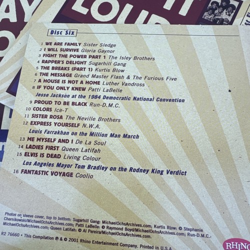 Say It Loud! A Celebration of Black Music in America - 6 CD Box Set - Rhino - Picture 7 of 11