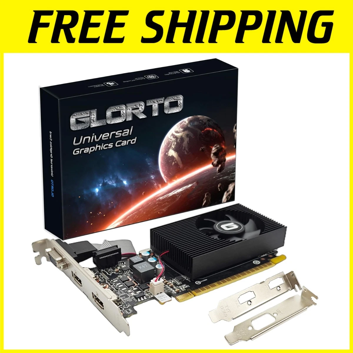 Placa De Video Nvidia Geforce Gt 730 4gb 128bits Gddr3 DVI VGA HDMI
