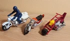Matchbox Lesney THREE Motorcycles- Chop Suey, Hondarora & Honda 750 Police Bike