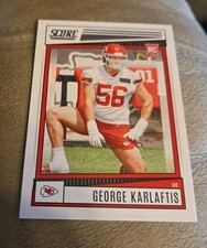 George Karlaftis ROOKIE 2022 Score Football #314 RC Kansas City Chiefs