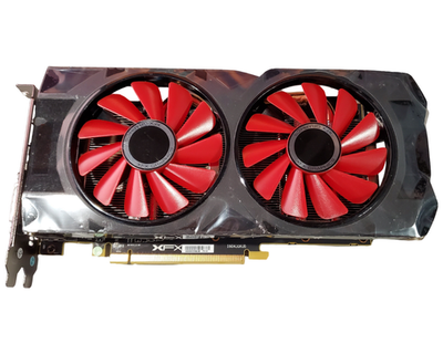 Carte Graphique XFX AMD Radeon RX 570 4Go DDR5 – Reconditionnée, Boot Screen Mac Pro, Metal
