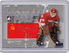VLADISLAV TRETIAK 07/08 2007 2008 In the Game O Canada! Formidable Foes Card #98