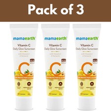 Mamaearth Vitamin C Daily Glow Sunscreen With SPF 50  PA   Protection 20g