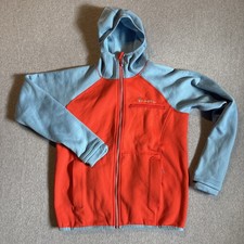 Cotopaxi Jacket Sz Small Orange Blue Sambaya Full Zip Hoodie Stretch hiking