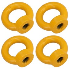 24mm Metric High Tensile Lifting Eyenut Eye Nut Fastener 8.0 Ton Capacity 4pc
