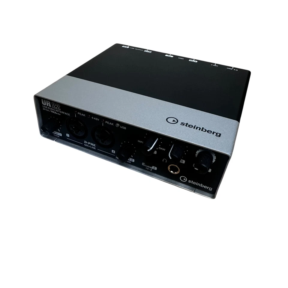 Steinberg UR22 USB 2.0 Audio MIDI Interface – Open Box – 2-Channel – With Manual - Image 2 of 4