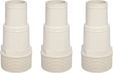 ATIE Universal 1.25"/1.5" Combo Pool Hose Adapter SPX1091Z7, SPX1091Z4 White 