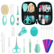 Baby Healthcare and Grooming Kit for Newborn Kids, 24PCS Upgraded Safety Baby...