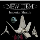 Star Wars Vintage 1983 Imperial Shuttle Vehicle With Three Action Figures ~ Read