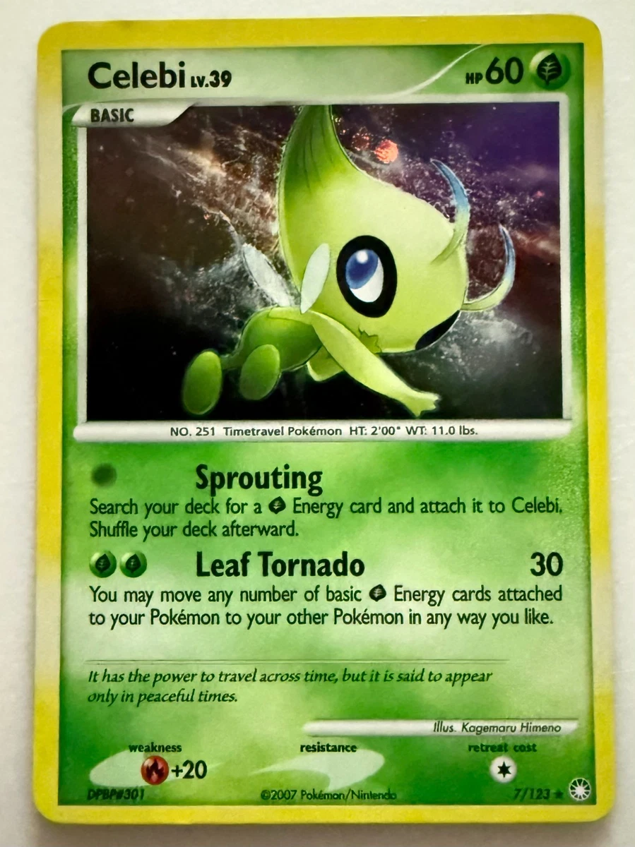 Celebi 7/123 Mysterious Treasures for sale | eBay