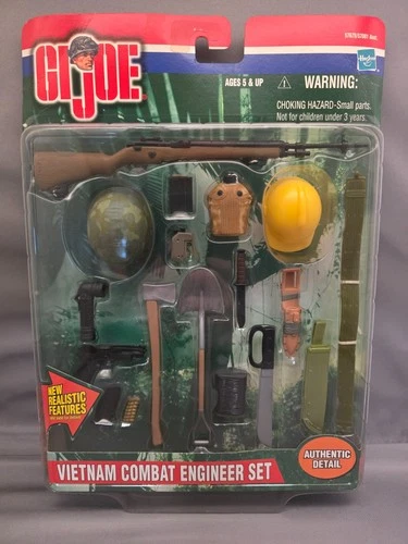 Vintage 2001 GI Joe Vietnam Combat Engineer Set- Sealed