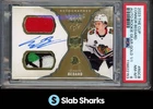 2023 UPPER DECK THE CUP CONNOR BEDARD ROOKIE GEAR PATCH AUTO GOLD RC 1/1 PSA 8