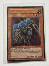 Yu-Gi-Oh! Rampaging Rhynos CDIP-EN031 Cyberdark Impact Light Play 1st Edition