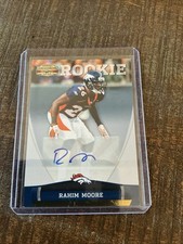 2011 Panini Gridiron Gear - Rookie Rahim Moore #197 Gold Signatures /299 AUTO