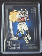 2025 Panini Silhouette Terrell Davis Hand Crafted Die Cut Denver Broncos