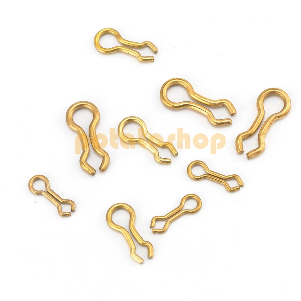Carp Fishing Lead Loops Mould Eyes Stainless Steel/Brass Weight Making 100PCS — 第 3/4 张图片