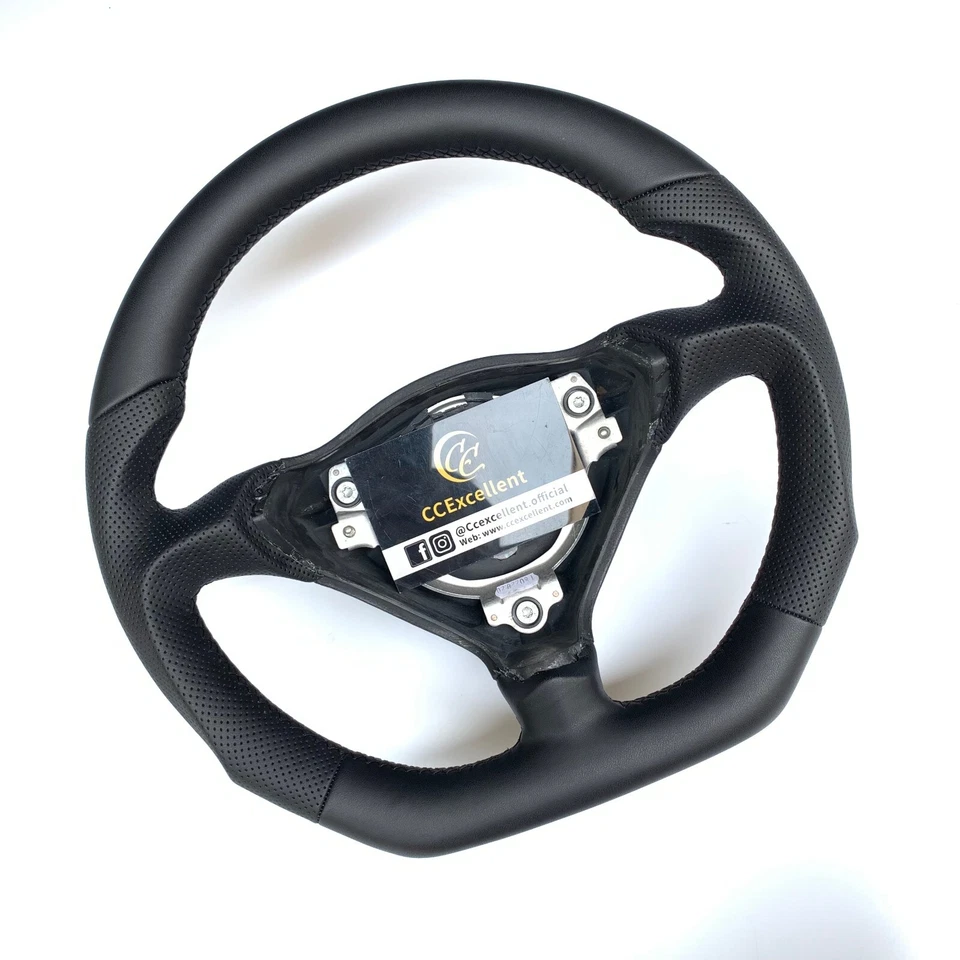 Volante de cuero de 3 radios 96-04 para Porsche 986 Boxster 996 993 Carrera 911 Foto 2 de 4