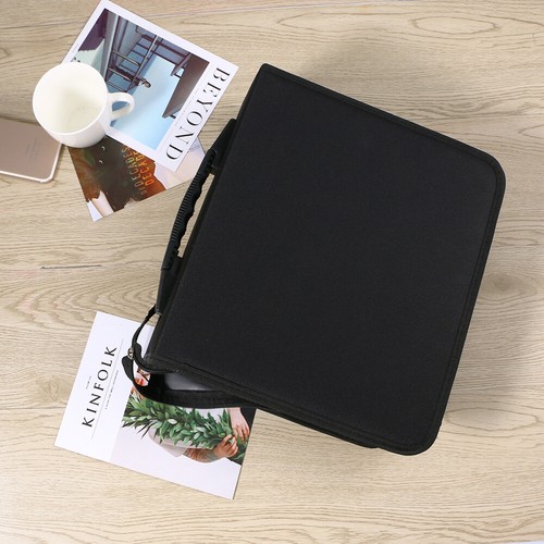 288 Disc CD DVD Case Storage Bag Album Holder Box Cover Carrying Organizer Disc - Afbeelding 7 van 12