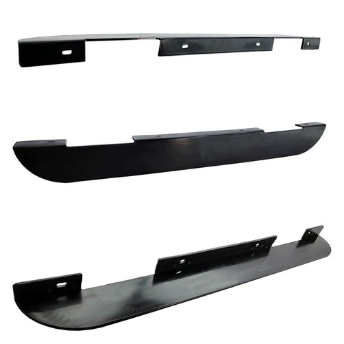 2pc UPR 87-93 Mustang Lower Radiator Support Air Dam Deflector IMPACT RESISTANT - Picture 1 of 1