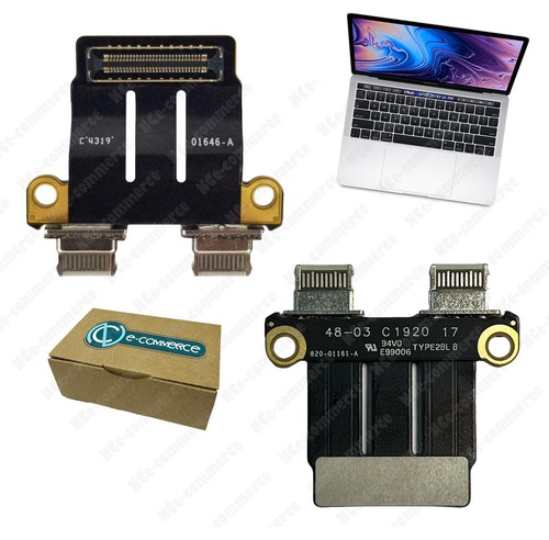 Port I/O USB-C Thunderbolt Apple MacBook Pro A2338 13 M1 2020 Naprawa wymienna - Zdjęcie 3 z 4