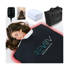 Far Infrared Sauna Blanket with Bonus Cotton Insert Towel - V3.0 Major Upgrad...