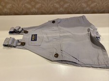 NEW Vintage Oshkosh B’Gosh Baby Size 24 Months Gray Shortalls Made in USA