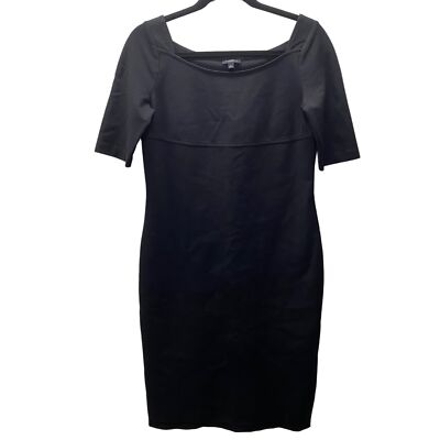 black form fitting dress MORANA DRESS main image 0