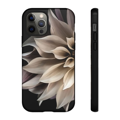 Tough Case For iPhone, Samsung Galaxy, Pixel, Cream Dahlia Flower Print - 第 94/223 張圖片