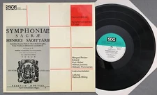M415 Schütz Symphoniae Sacrae Vol.I Pommerien Rilling SDG 610 306 Stereo
