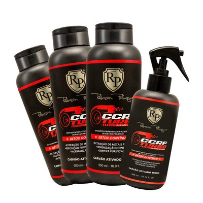 Robson Peluquero CCRP Turbo-Aktivkohle-Kit 500 ml/16,9 flüssige Unzen.