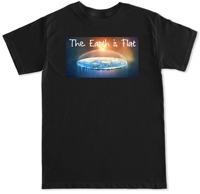 flat earth nasa shirt